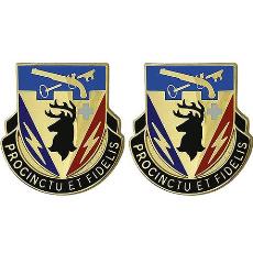 572nd Engineer Battalion Unit Crest (Procinctu Et Fidelis)